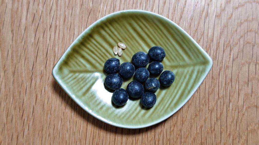 枝豆の大きさ